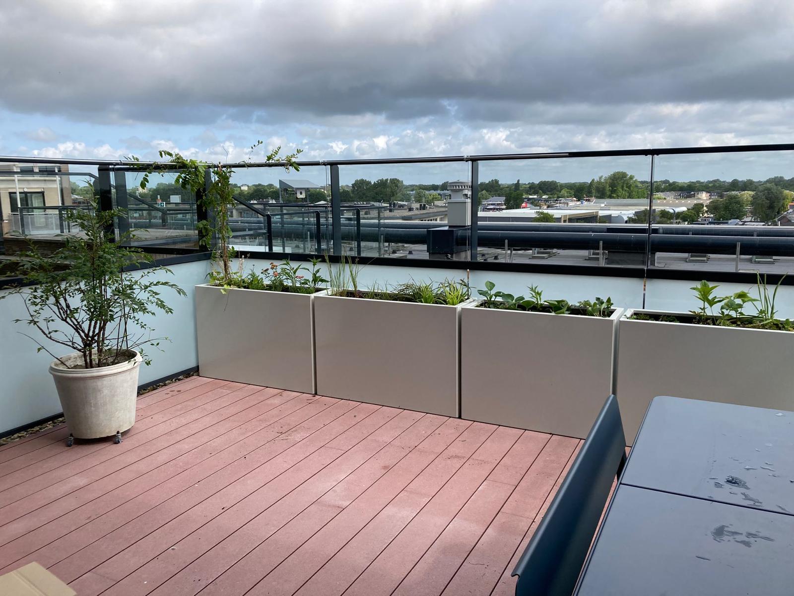 Balkontuin op 6 Hoog - Eindresultaat